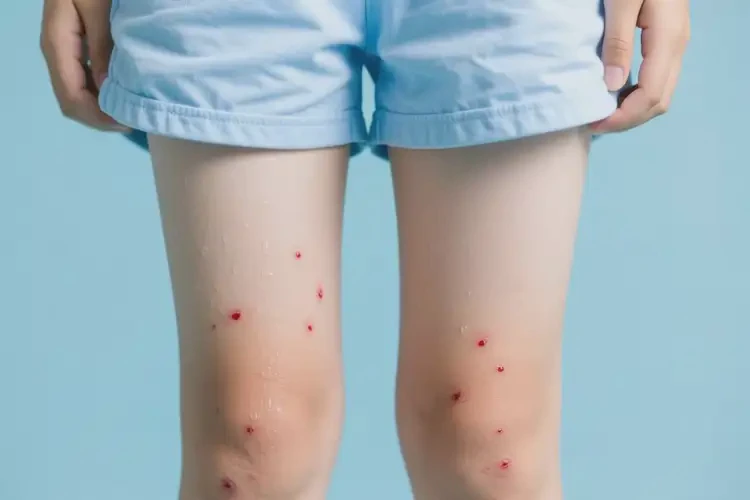 中學(xué)生大腿上偶爾起濕疹不管它會(huì)自己痊愈嗎(圖1)