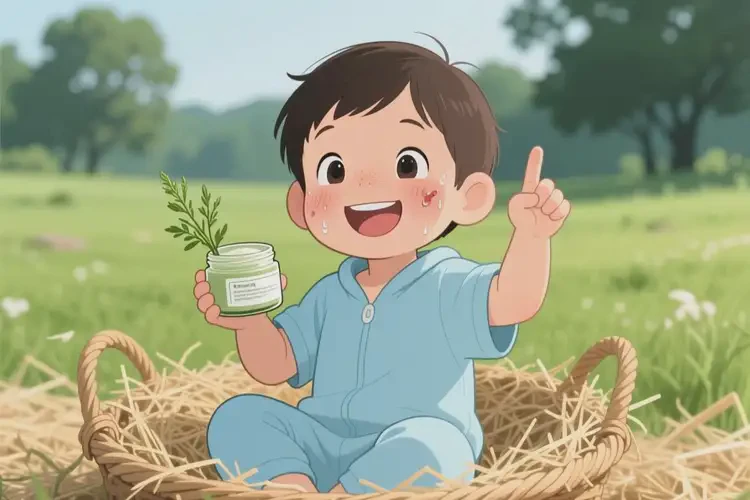 少兒臉上出濕疹能夠徹底治愈嗎(圖2)