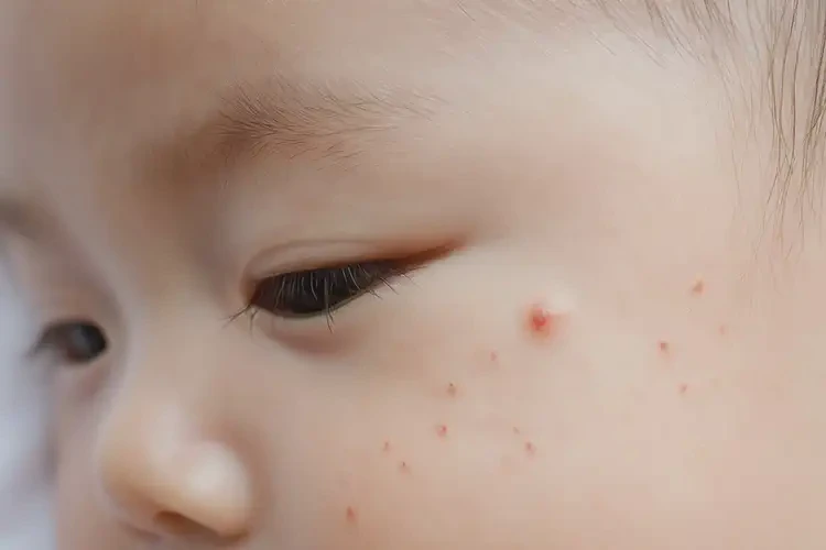 嬰兒臉上偶爾長(zhǎng)濕疹不管它會(huì)自己好嗎(圖4)