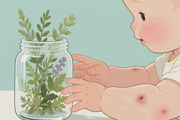 嬰幼兒手臂上偶爾起濕疹能徹底自愈嗎(圖2)