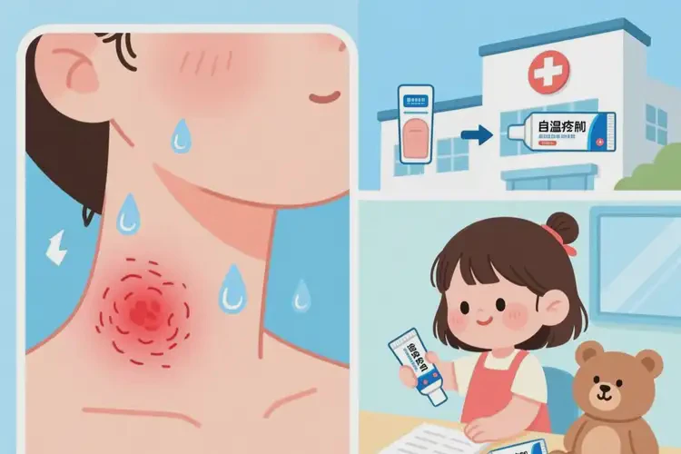 兒童脖子容易起濕疹能夠徹底治愈嗎(圖3)