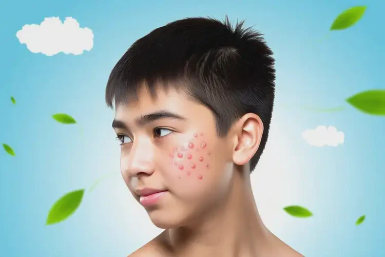 青少年臉上出現(xiàn)濕疹能不能徹底自愈(圖4)