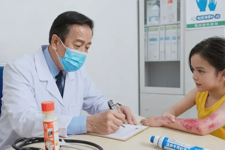 兒童身上容易長濕疹不管它會自己自愈嗎(圖2)