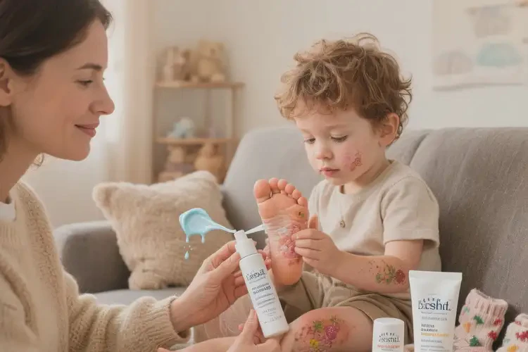 小孩脚上出现湿疹能靠自己自愈吗(图4)