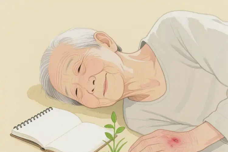 高龄老人脖子上经常起湿疹不管它会自己痊愈吗(图2)