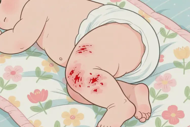 嬰幼兒大腿上起濕疹不管它會(huì)自己自愈嗎(圖2)