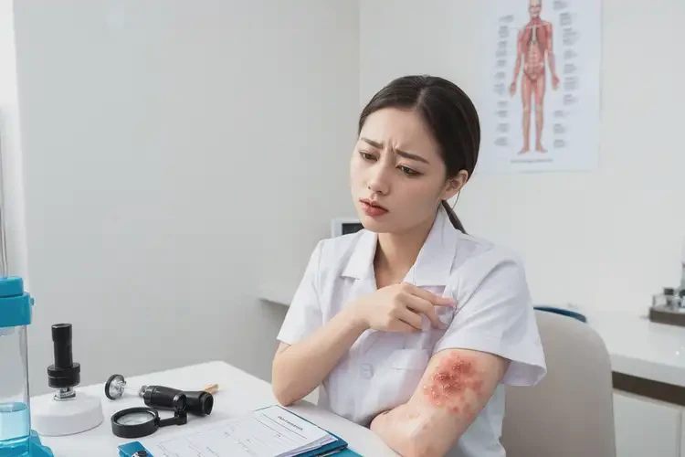 女生手臂長(zhǎng)濕疹能徹底自愈嗎(圖4)