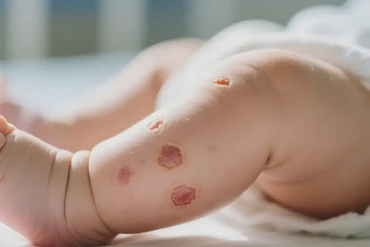 嬰兒小腿上容易長濕疹可以徹底自愈嗎(圖4)
