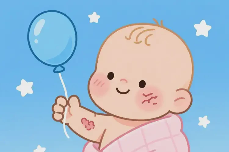 婴幼儿手上出现湿疹可以彻底自愈吗(图1)