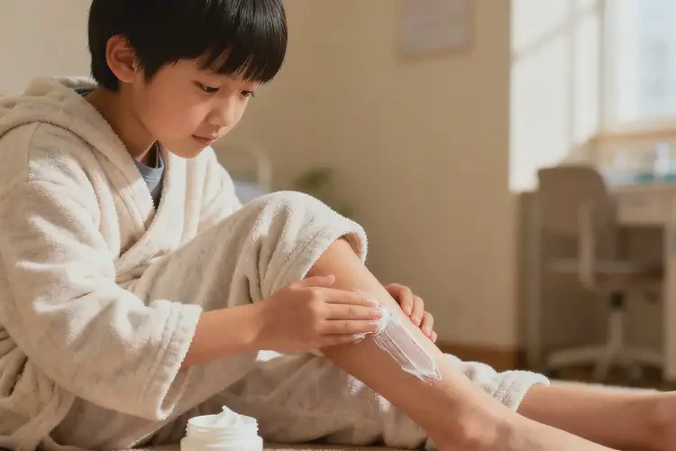 小學(xué)生小腿上經(jīng)常起濕疹可不可以徹底自愈(圖3)