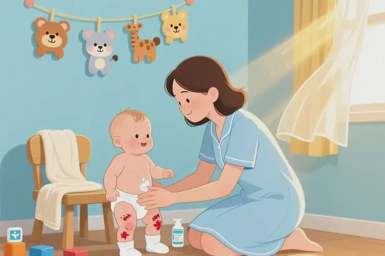 嬰幼兒身上容易起濕疹能夠徹底治愈嗎(圖1)