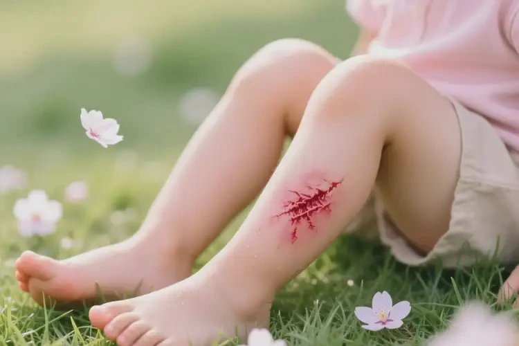 兒童小腿容易起濕疹可以徹底自愈嗎(圖1)