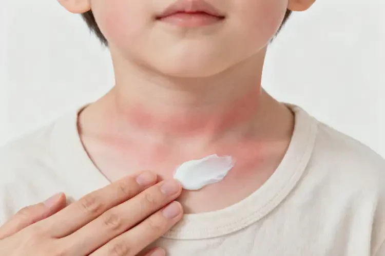兒童脖子上經(jīng)常起濕疹可以徹底自愈嗎(圖3)