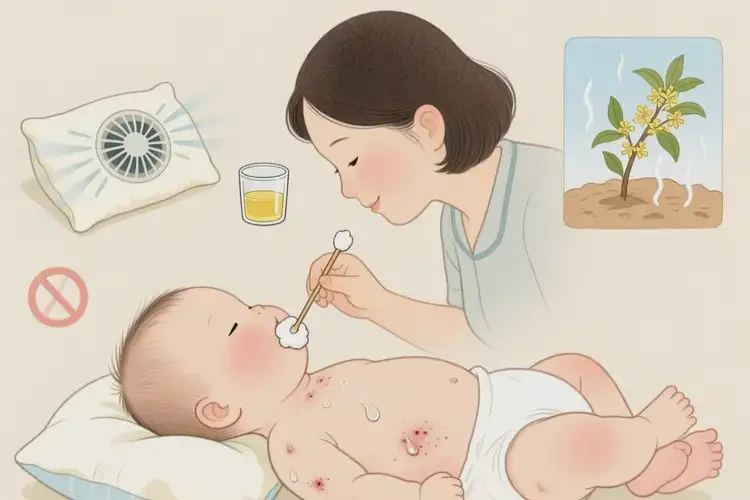 小兒脖子出濕疹可不可以徹底自愈(圖2)