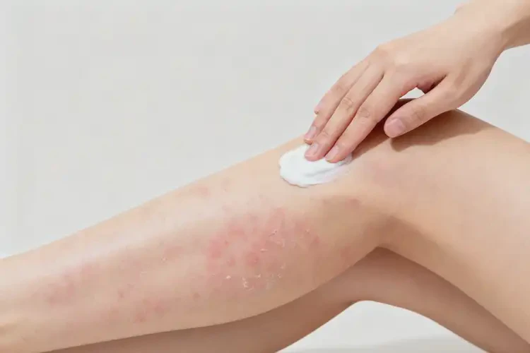 女生小腿上經(jīng)常起濕疹不管它會自己痊愈嗎(圖3)