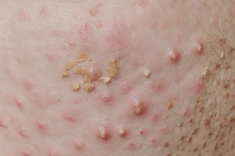 男人小腿偶爾長濕疹不管它會自己自愈嗎(圖3)