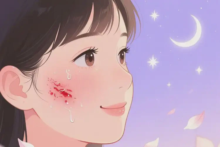 女生面部經(jīng)常長濕疹不管它會自己痊愈嗎(圖2)