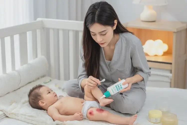 寶寶大腿上經(jīng)常起濕疹不管它會自己痊愈嗎(圖3)