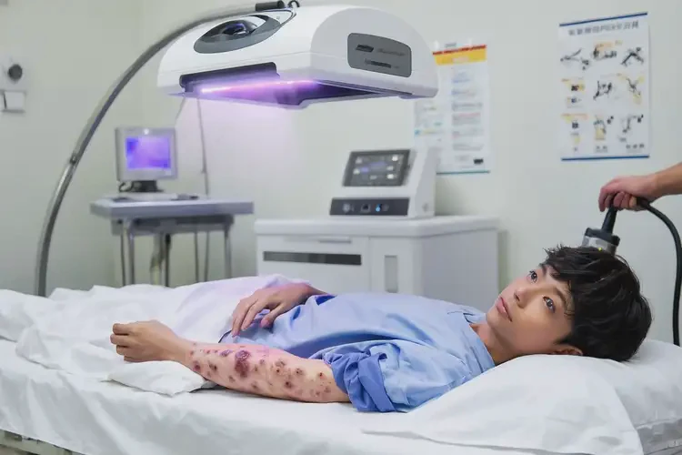 女生手臂出湿疹可以彻底自愈吗(图1)