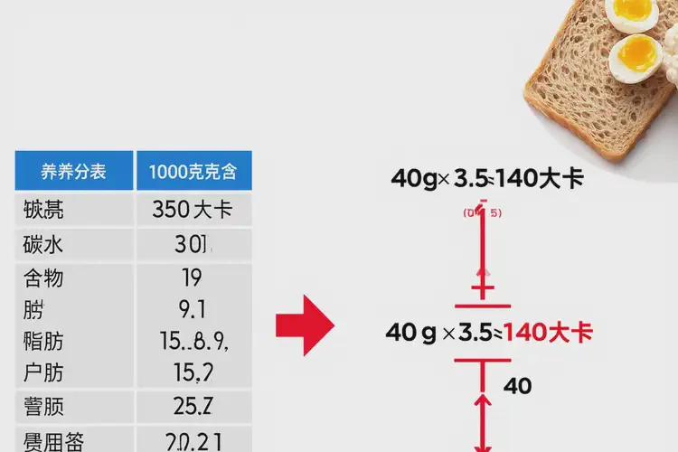 40克1195千焦等于多少热量(图1)