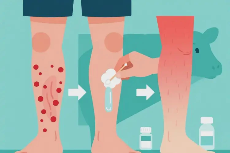 男性小腿出湿疹能够彻底治愈吗(图2)