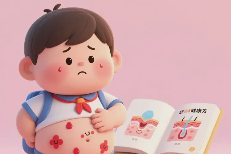 小學(xué)生肚子偶爾起濕疹可不可以徹底自愈(圖2)
