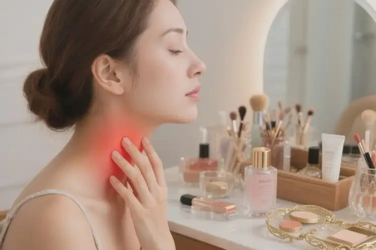 女性脖子偶爾長濕疹不管它會自己自愈嗎(圖3)