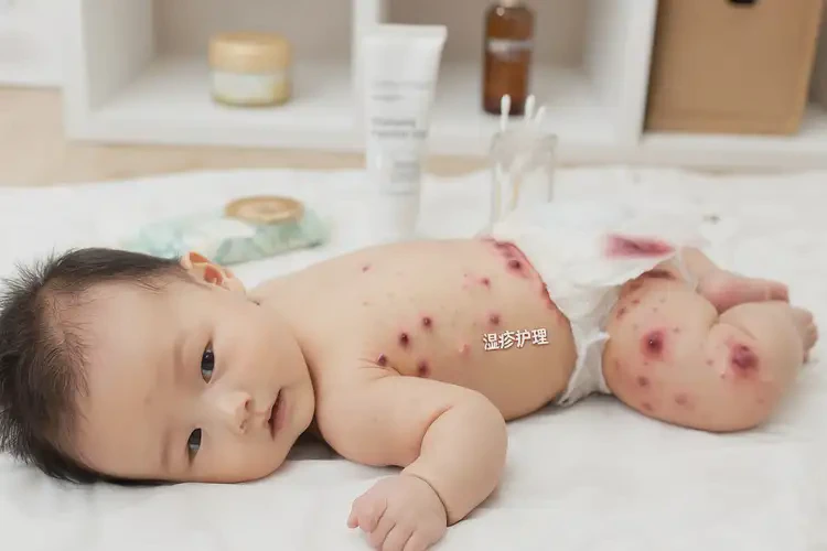 嬰幼兒屁股上經(jīng)常長濕疹能徹底自愈嗎(圖2)