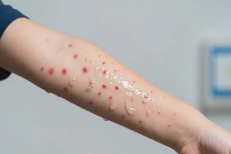 孩子手臂上偶爾長濕疹可不可以徹底自愈(圖1)