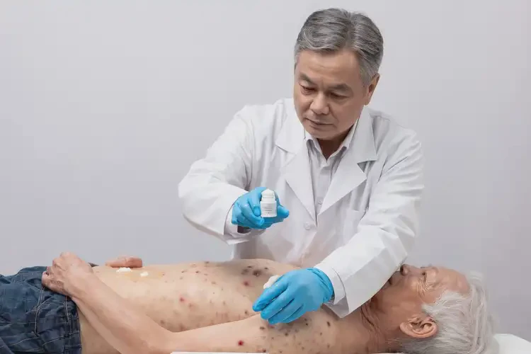 老年人肚子上有湿疹可以彻底自愈吗(图3)