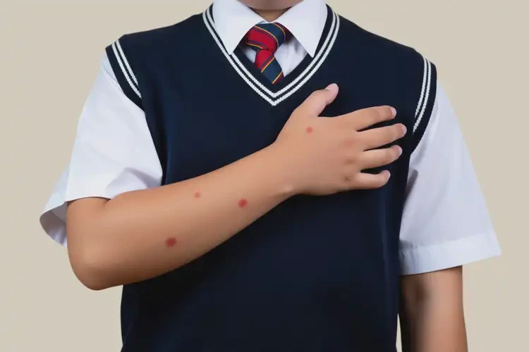 中学生手臂经常起湿疹不管它会自己痊愈吗(图4)