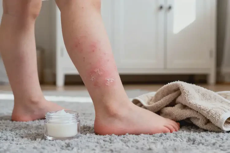 兒童小腿長(zhǎng)濕疹不管它會(huì)自己痊愈嗎(圖1)