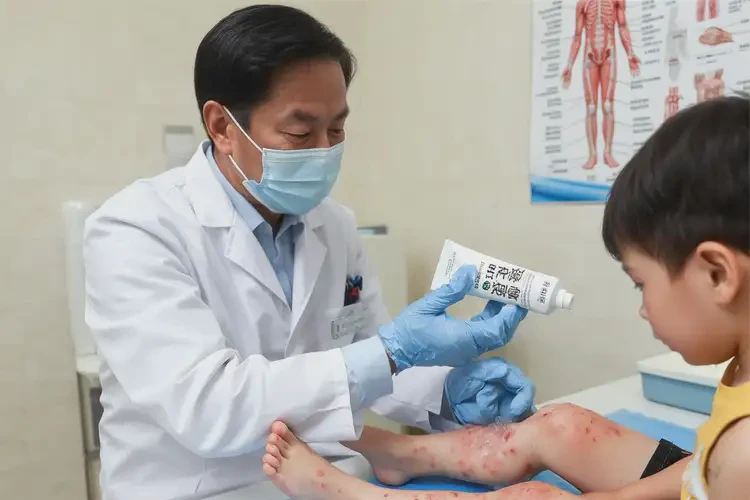 小兒小腿上經(jīng)常起濕疹不管它會(huì)自己痊愈嗎(圖3)