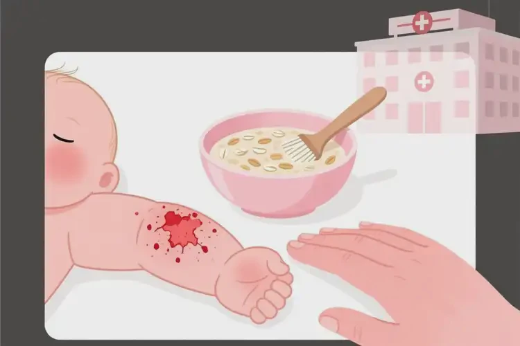 小兒身上出濕疹能徹底自愈嗎(圖2)