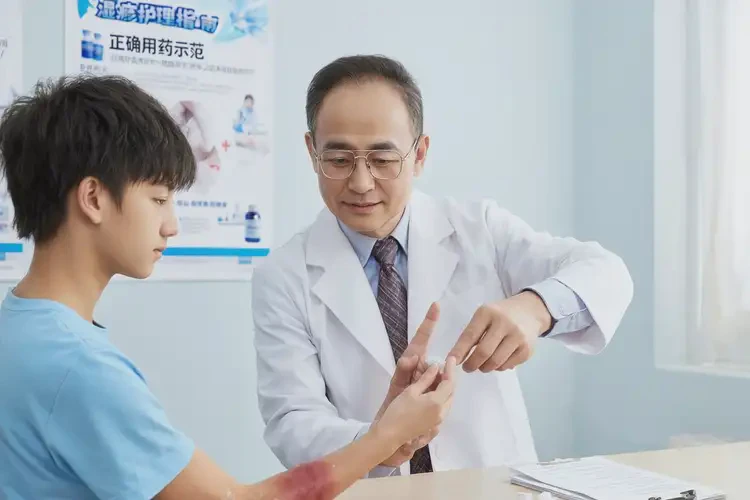 青少年身上出現(xiàn)濕疹不管它會自己自愈嗎(圖3)