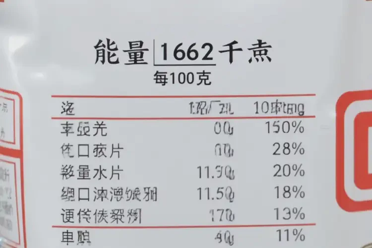 100克1662千焦等于多少热量(图4)