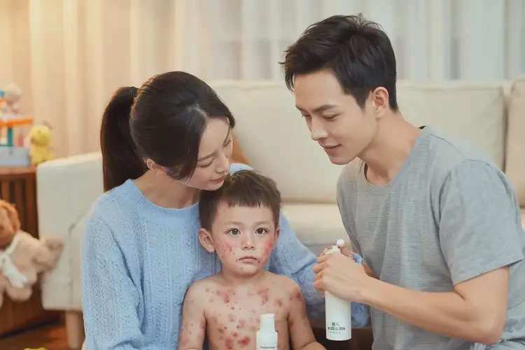 小孩大腿容易起濕疹能徹底自愈嗎(圖3)