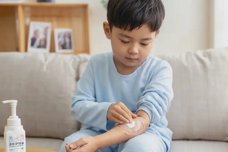 兒童身上容易長濕疹不管它會自己自愈嗎(圖3)