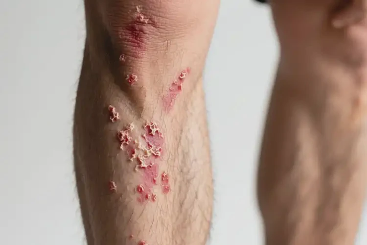 男性小腿上出濕疹能靠自己自愈嗎(圖4)