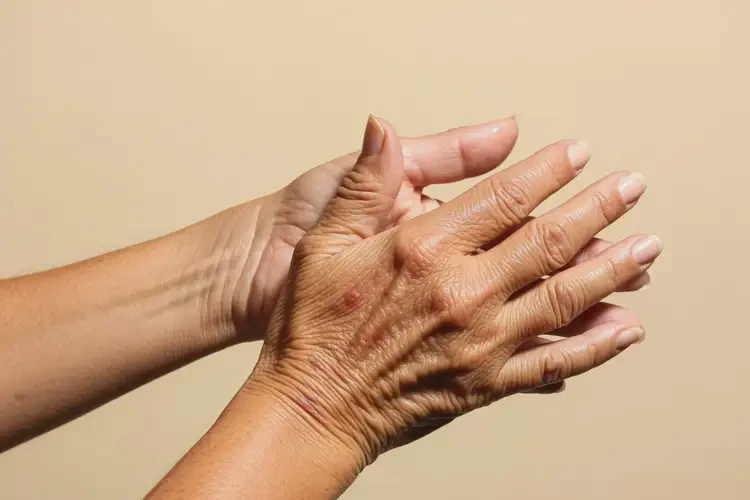老人手上有濕疹不管它會(huì)自己痊愈嗎(圖4)