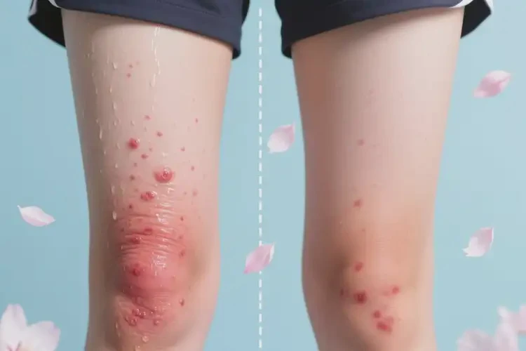 青少年大腿出濕疹能靠自己自愈嗎(圖3)