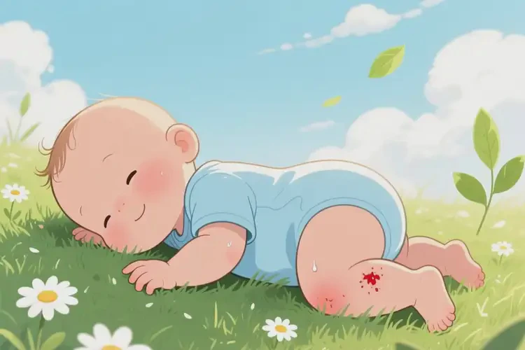 小兒小腿出現(xiàn)濕疹不管它會(huì)自己自愈嗎(圖3)