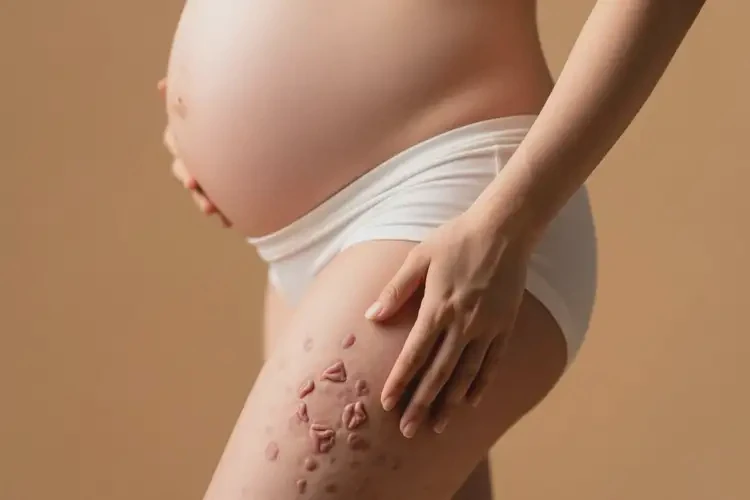 產(chǎn)婦大腿容易長濕疹能徹底自愈嗎(圖1)