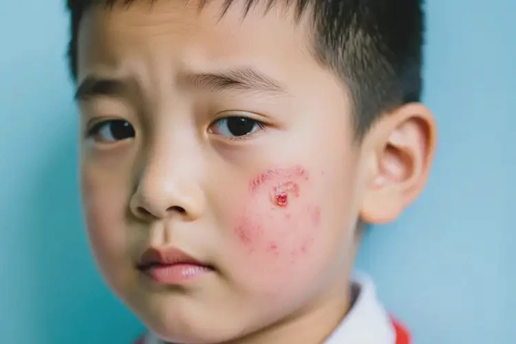 小學(xué)生面部偶爾長(zhǎng)濕疹不管它會(huì)自己好嗎(圖4)