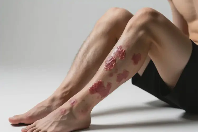 男性小腿上容易起濕疹不管它會自己自愈嗎(圖3)