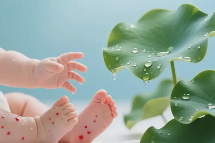 寶寶四肢容易起濕疹不管它會自己痊愈嗎(圖2)