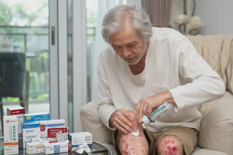 老年人大腿容易起濕疹不管它會自己自愈嗎(圖3)