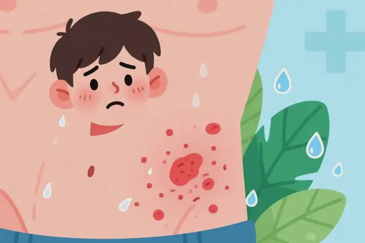 男生肚子偶爾長(zhǎng)濕疹可不可以徹底自愈(圖4)