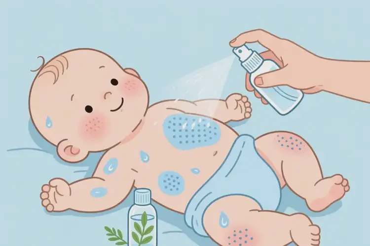 小儿全身长湿疹可以彻底自愈吗(图3)