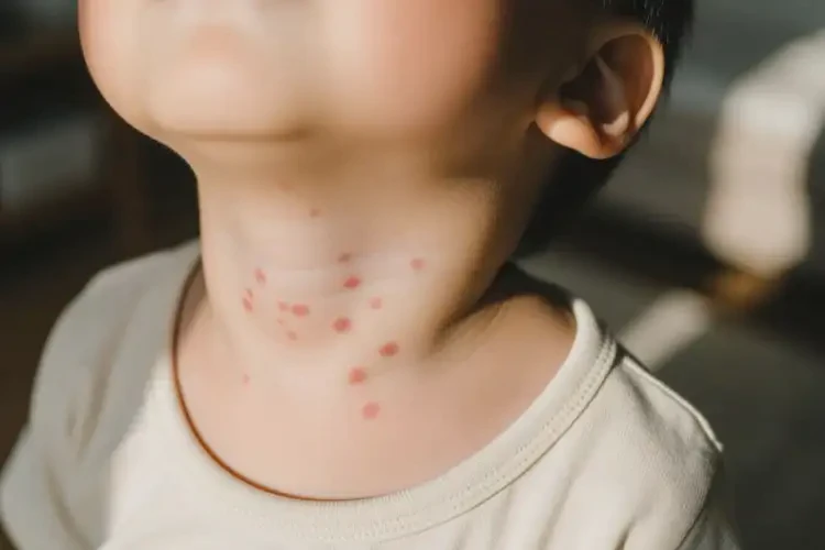 小孩脖子上偶爾長濕疹能靠自己自愈嗎(圖2)